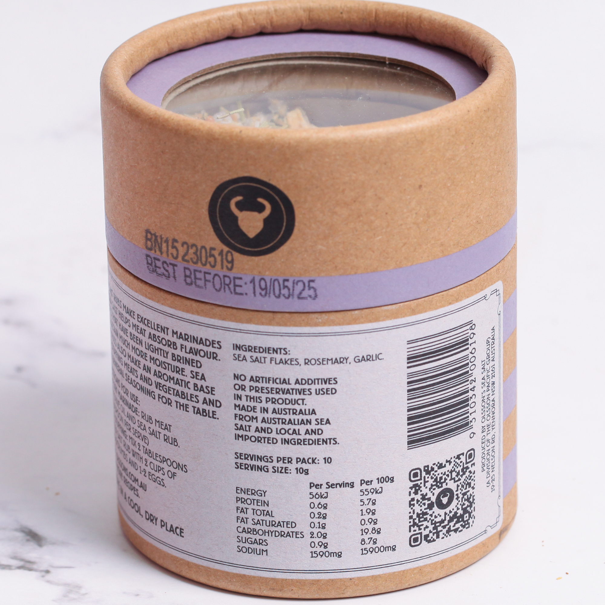 It's So Rosemary sea salt rub - Olsson's